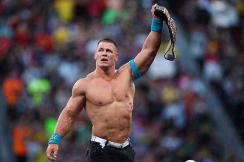 Treino de membros superiores? Conheça o do John Cena